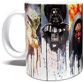 Mean Muggin Greatest Characters mug with full wrap artwork, ideal for daily coffee or tea