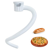 MEKEE KitchenAid spiral dough hook in action for smooth bread dough.
