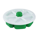Melostu 6-cavity triangle onigiri mold for quick, uniform rice balls