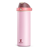 Meoky 24 oz insulated bottle with straw lid for gym hydration on the go.