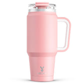 Meoky 32 oz tumbler with handle offers a comfortable, slip-resistant grip for daily hydration.
