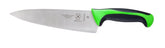 Mercer Culinary Millennia Green 8-Inch Chef's Knife overview blade and handle for reference