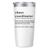 MFGNEH Chaos Coordinator tumbler with leakproof cap for secure on-the-go hydration