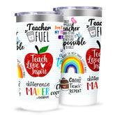 MFGNEH 20oz tumbler with leakproof cap for teachers, reliable daily companion
