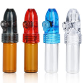 MGOJIJINN portable spice dispenser front view showing compact travel-friendly design.