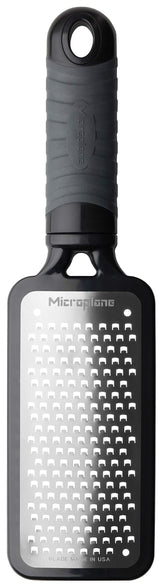 Microplane Home Series Coarse Grater on counter for quick, even grating