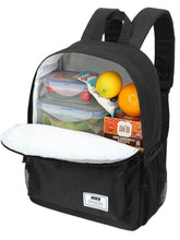 MIER insulated backpack lunch front view highlighting 15 L capacity for meals