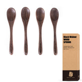 Migaku Home black walnut spoons ideal for ice cream and smooth scooping