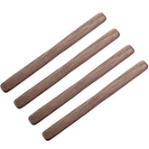MIGAKU HOME black walnut stirrers close-up with rich wood grain for elegant coffee rituals
