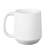 Miicol 16 oz mug front view with frosted surface for easy grip and daily coffee
