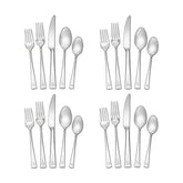 Mikasa Lucia dinner fork close-up highlights modern design and everyday durability