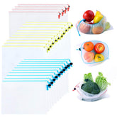 Mipruct large mesh bag 12x17 for roomy produce storage.