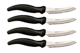 Miracle Blade III steak knife set in sleek packaging ideal for gifting