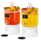 MiraFure 2-gallon dispenser with no-drip spigot for clean pours at parties