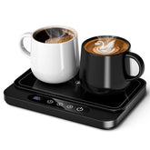 Misby coffee mug warmer with large panel for steady desk heat