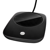 Misby mug warmer on a desk keeps coffee at the ideal temperature for focus and comfort