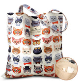 Miss Adola tote bag showing soft cotton fabric texture for daily use
