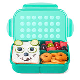 MISS BIG Kids Bento Box with leakproof seal for mess-free transport.
