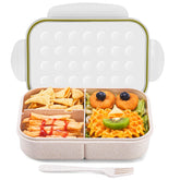 MISS BIG leak-proof bento box keeps kids' lunches mess-free on the go.