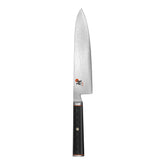 MIYABI Kaizen 8-Inch knife blade close-up showing sharp, precise edge for prep.