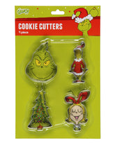 MJC Grinch tree cookie cutter for festive holiday cookies and decorating