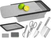 MKOSAB camping cutting board with a double-sided surface for versatile prep.
