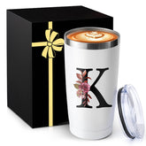 MNZZ 20oz insulated cup with lid keeps drinks hot on the go