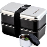 Modaniam leak-proof Bento Box for adults with stackable design for on-the-go meals.