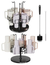 Modernbarn.life water bottle organizer with 360-degree rotation for easy access