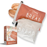 ModKitchn XL bread bags with roll-top buckle keep bread fresh and organized.
