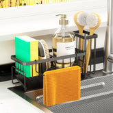 MODRACKLY sponge holder sink caddy keeps counters dry and organized.