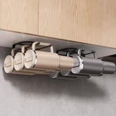 MOJOHAND water bottle organizer front view shows accessible spacing for easy reach