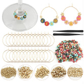 MOMOTONX 60-set wine charms box neatly organized for quick use.