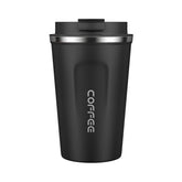 MOMSIV travel mug side view with 12oz capacity for on-the-go drinks.