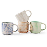 MONITO 12oz mug front view with unique glaze bloom for daily coffee
