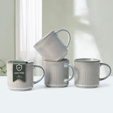 MONITO 16oz mugs set of four rustic cups for home entertaining