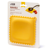 Monkey Business ravioli spoon rest on counter keeps utensils off surfaces.