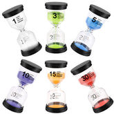 Monsin sand timer 1-minute shows quick visual cue for focused classroom tasks.