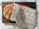 Montecito Home boule bread bags natural demonstrate breathable linen for crust and freshness.