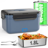 Monteka cordless lunch box open cover for quick access to meals