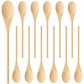 MORGLES 12-pcs wooden spoons packaging in a durable box for safe delivery.
