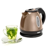Moss & Stone 1.2L kettle body with champagne finish, ideal for quick tea mornings.