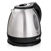 Moss & Stone compact 1.2L kettle offers quick tea and hot water on demand.