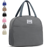 Mountain guest lunch bag front view, stylish design for daily office use.