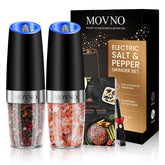 MOVNO Gravity one-hand operation salt and pepper grinder for effortless seasoning