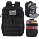 MOZETO lunch backpack dual-deck cooler keeps drinks cold for hours on the go
