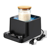 MQFORU Sourdough Starter Warmer shows 360° heat for even fermentation around the jar