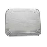 Mr Miracle half-size foil lid on a 9x13 pan seals moisture for leftovers