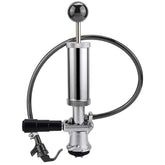 MRbrew Keg Party Pump with piston handle delivers smooth, controlled pours at gatherings.