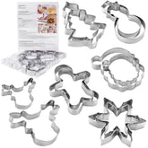 MrCookie snowman cookie cutters for festive holiday baking and kid-friendly treats